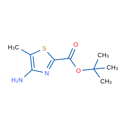 tert-Butyl 4-amino-5-methyl-1,3-thiazole-2-carboxylate 1g
