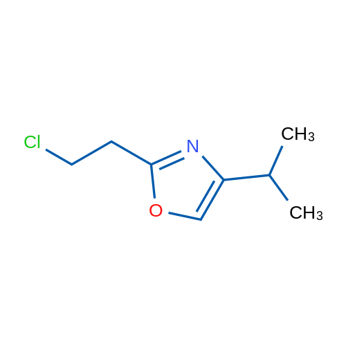 2-(2-Chloroethyl)-4-(propan-2-yl)-1,3-oxazole 1g