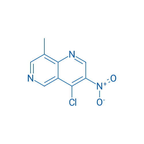 4-Chloro-8-methyl-3-nitro-1,6-naphthyridine 1g