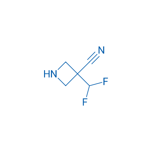 3-(difluoromethyl)azetidine-3-carbonitrile 100mg