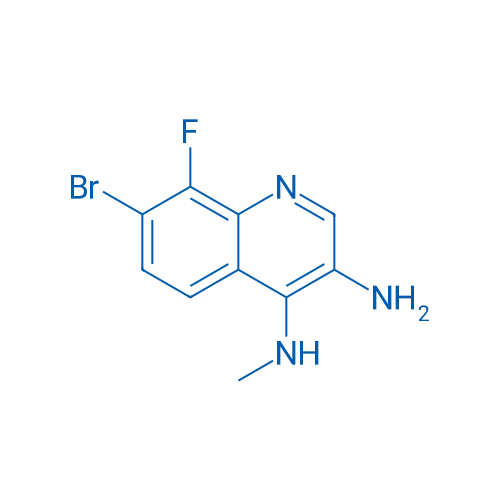 7-Bromo-8-fluoro-N4-methylquinoline-3,4-diamine 1g