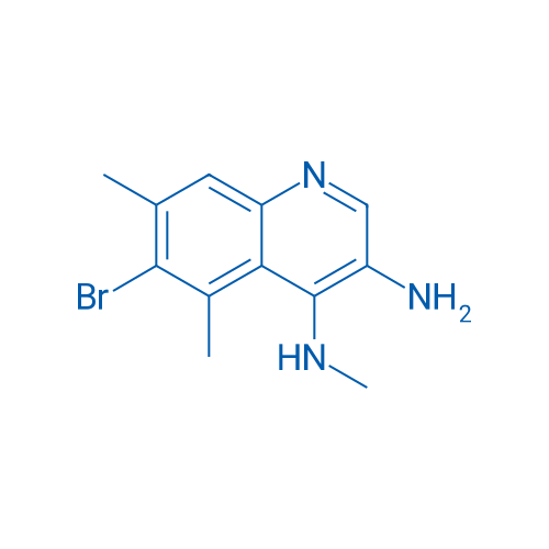 6-Bromo-N4,5,7-trimethylquinoline-3,4-diamine 1g