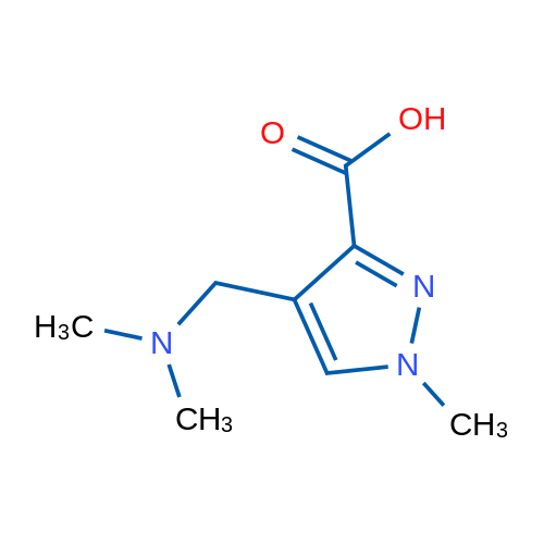 4-[(Dimethylamino)methyl]-1-methyl-1H-pyrazole-3-carboxylic acid 1g