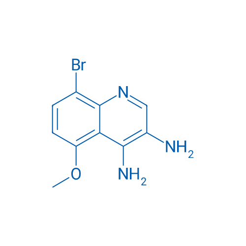 8-Bromo-5-methoxyquinoline-3,4-diamine 1g