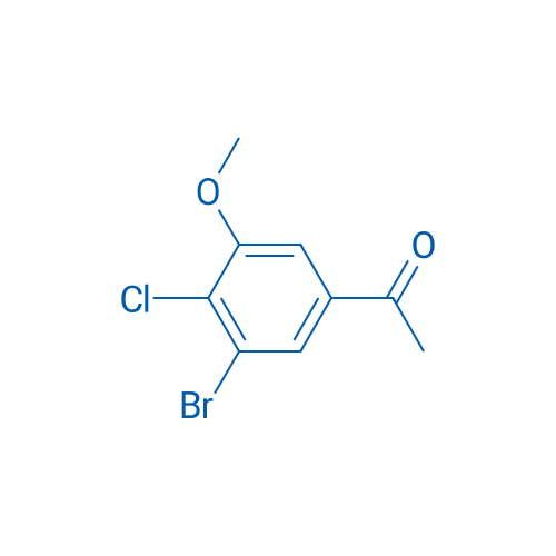 1-(3-Bromo-4-chloro-5-methoxyphenyl)ethanone 1g
