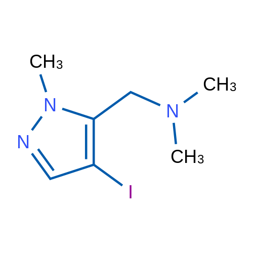 [(4-Iodo-1-methyl-1H-pyrazol-5-yl)methyl]dimethylamine 1g
