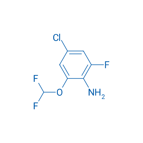 4-Chloro-2-(difluoromethoxy)-6-fluoroaniline 1g