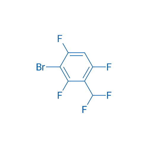 2-Bromo-4-(difluoromethyl)-1,3,5-trifluoro-benzene 1g