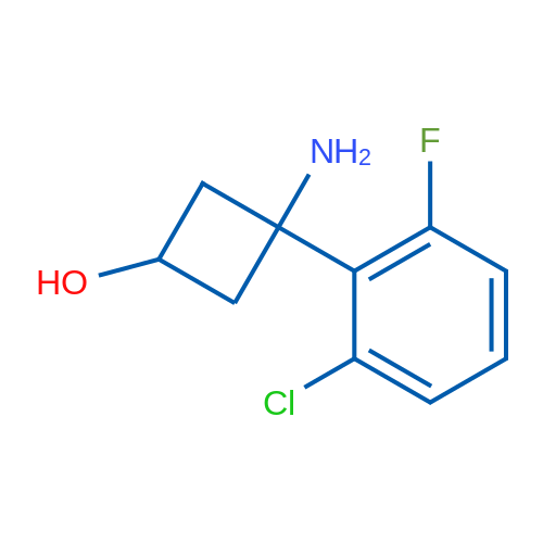 3-Amino-3-(2-chloro-6-fluorophenyl)cyclobutan-1-ol 1g