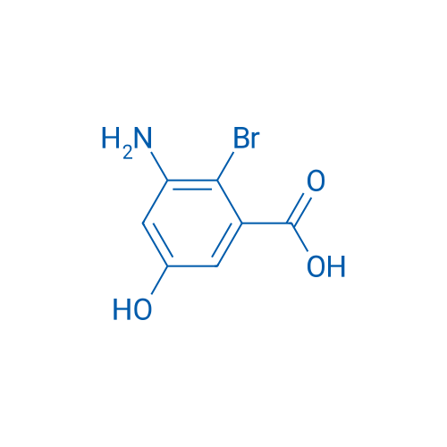 3-Amino-2-bromo-5-hydroxybenzoic acid 1g
