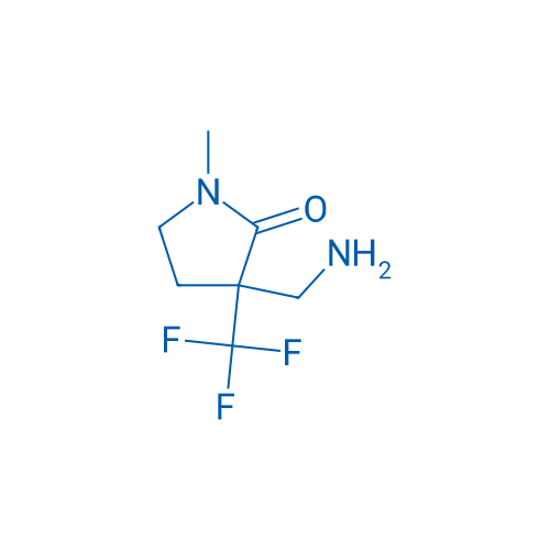 3-(Aminomethyl)-1-methyl-3-(trifluoromethyl)pyrrolidin-2-one 1g