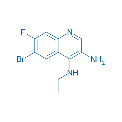 6-Bromo-N4-ethyl-7-fluoroquinoline-3,4-diamine 1g