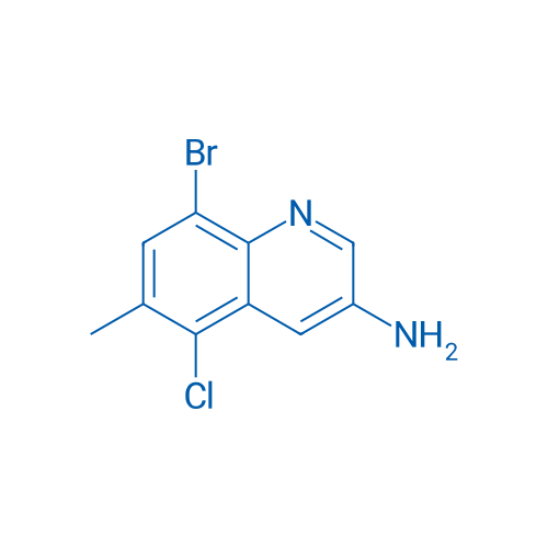 8-Bromo-5-chloro-6-methylquinolin-3-amine 1g