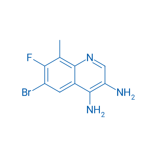 6-Bromo-7-fluoro-8-methylquinoline-3,4-diamine 1g