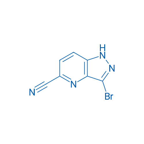 3-Bromo-1H-pyrazolo[4,3-b]pyridine-5-carbonitrile 50mg