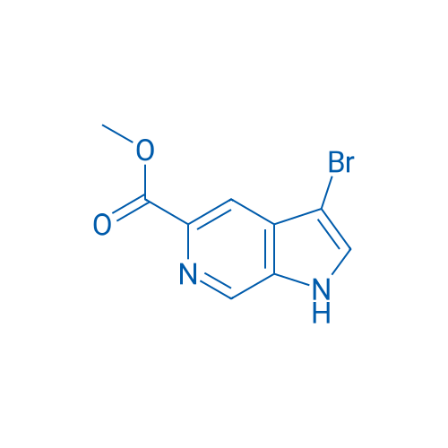 Methyl 3-bromo-1H-pyrrolo[2,3-c]pyridine-5-carboxylate 100mg