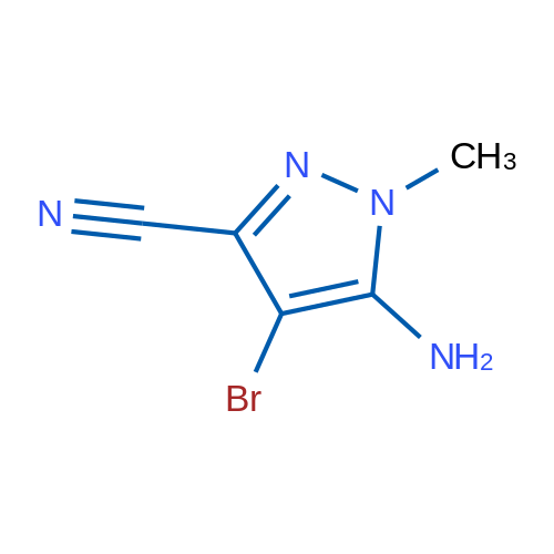 5-Amino-4-bromo-1-methyl-1H-pyrazole-3-carbonitrile 1g