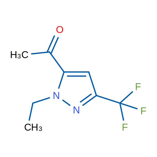 1-[1-Ethyl-3-(trifluoromethyl)-1H-pyrazol-5-yl]ethan-1-one 1g