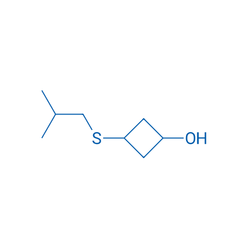 3-[(2-Methylpropyl)sulfanyl]cyclobutan-1-ol 1g