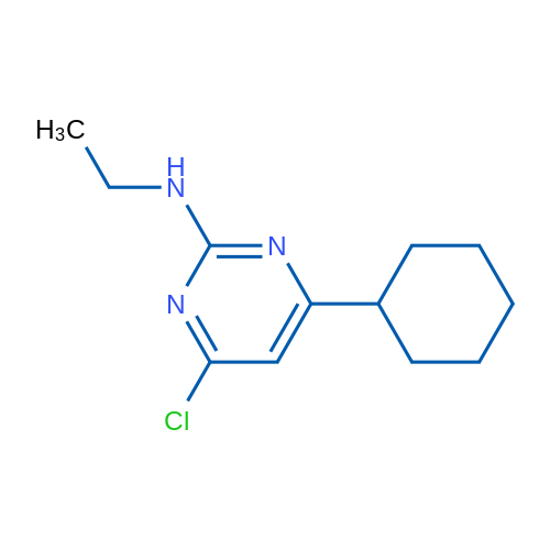 4-Chloro-6-cyclohexyl-N-ethylpyrimidin-2-amine 1g