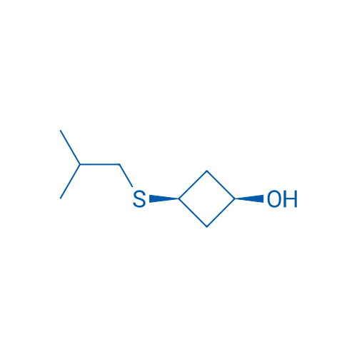(1S,3s)-3-[(2-methylpropyl)sulfanyl]cyclobutan-1-ol 1g