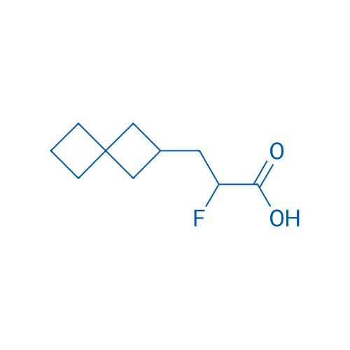 2-Fluoro-3-(spiro[3.3]heptan-2-yl)propanoic acid 250mg