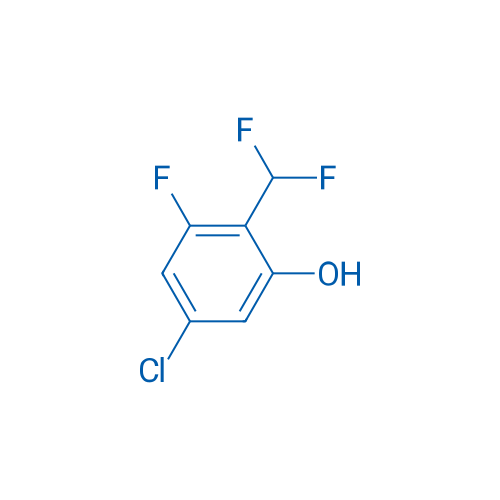 5-Chloro-2-(difluoromethyl)-3-fluoro-phenol 1g