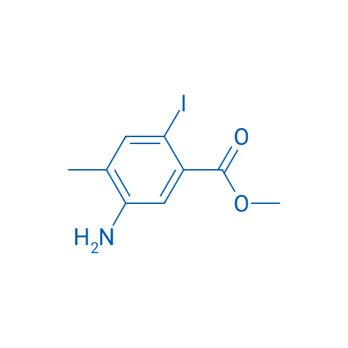 5-Amino-2-iodo-4-methyl-benzoic acid methyl ester 250mg