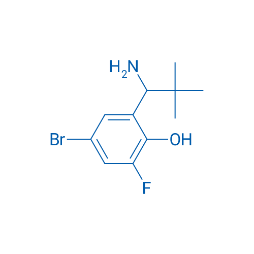 2-(1-Amino-2,2-dimethylpropyl)-4-bromo-6-fluorophenol 1g