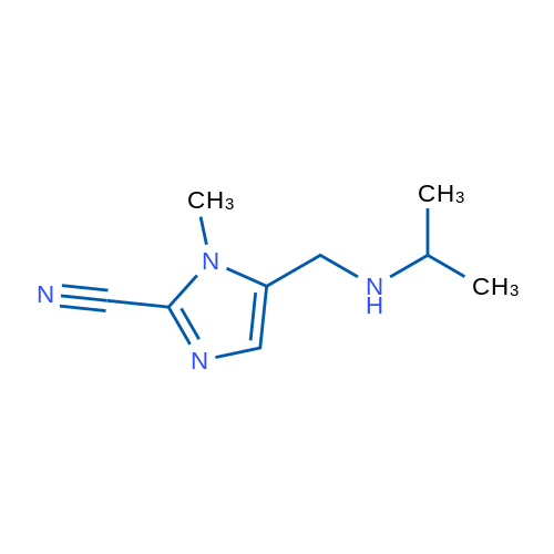 1-Methyl-5-{[(propan-2-yl)amino]methyl}-1H-imidazole-2-carbonitrile 1g