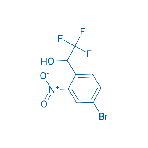 1-(4-Bromo-2-nitrophenyl)-2,2,2-trifluoroethan-1-ol 100mg