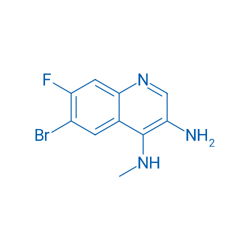 6-Bromo-7-fluoro-N4-methylquinoline-3,4-diamine 1g