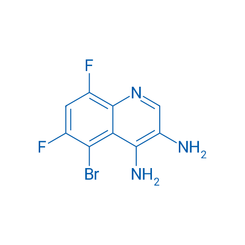 5-Bromo-6,8-difluoroquinoline-3,4-diamine 1g