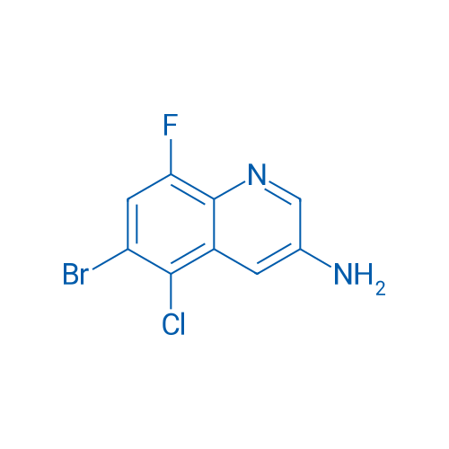 6-Bromo-5-chloro-8-fluoroquinolin-3-amine 1g