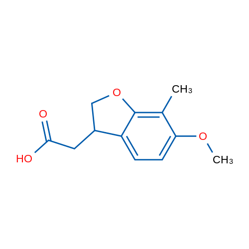 2-(6-Methoxy-7-methyl-2,3-dihydro-1-benzofuran-3-yl)acetic acid 1g