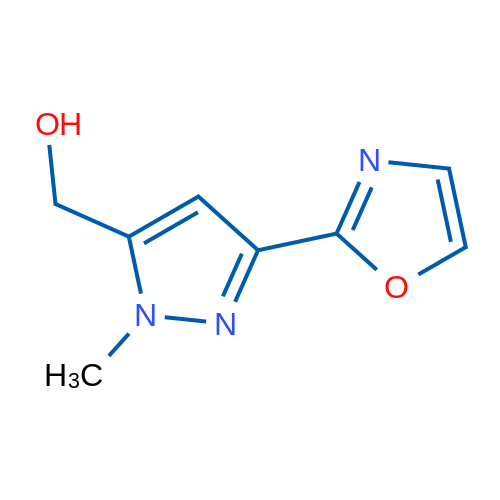 [1-Methyl-3-(1,3-oxazol-2-yl)-1H-pyrazol-5-yl]methanol 1g