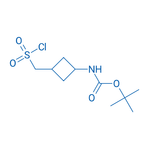 tert-Butyl N-{3-[(chlorosulfonyl)methyl]cyclobutyl}carbamate 1g