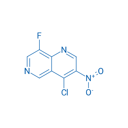 4-Chloro-8-fluoro-3-nitro-1,6-naphthyridine 1g