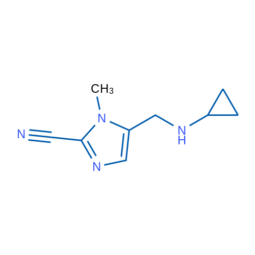 5-[(Cyclopropylamino)methyl]-1-methyl-1H-imidazole-2-carbonitrile 1g