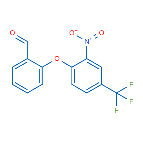 2-(2-Nitro-4-(trifluoromethyl)phenoxy)benzaldehyde 1g