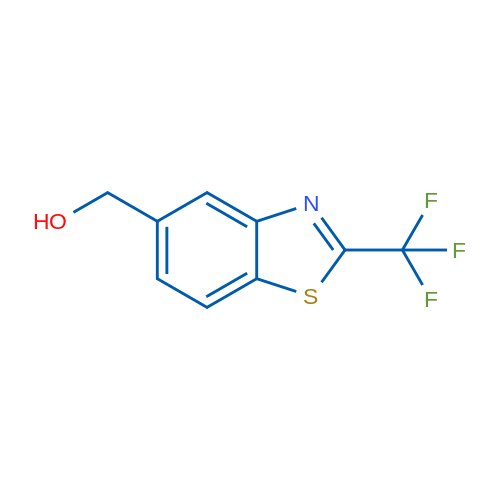 (2-(Trifluoromethyl)benzo[d]thiazol-5-yl)methanol 1g