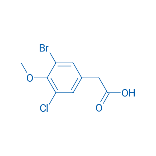 2-(3-Bromo-5-chloro-4-methoxyphenyl)acetic acid 1g