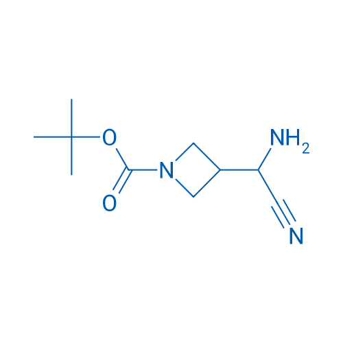 tert-butyl 3-[amino(cyano)methyl]azetidine-1-carboxylate 1g