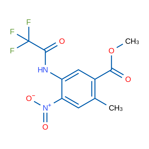 2-MEthyl-4-nitro-5-(2,2,2-trifluoro-acetylamino)-benzoic acid methyl ester 5g