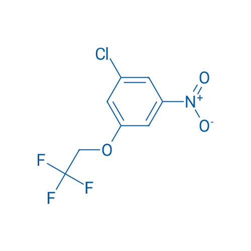 1-Chloro-3-nitro-5-(2,2,2-trifluoroethoxy)benzene 1g