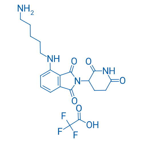 4-((5-Aminopentyl)amino)-2-(2,6-dioxopiperidin-3-yl)isoindoline-1,3-dione 2,2,2-trifluoroacetate 1g