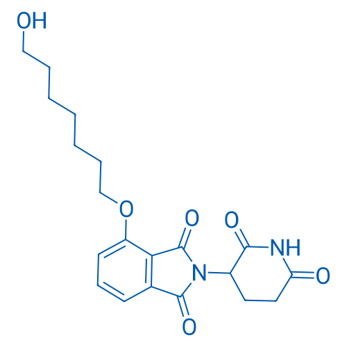2-(2,6-dioxopiperidin-3-yl)-4-((7-hydroxyheptyl)oxy)isoindoline-1,3-dione 1mg