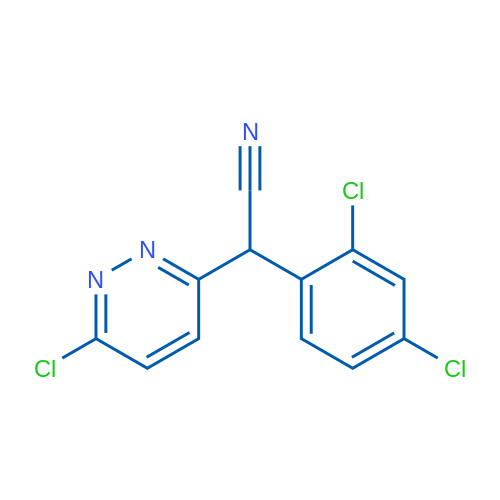 2-(6-Chloropyridazin-3-yl)-2-(2,4-dichlorophenyl)acetonitrile 1g