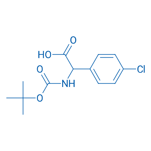 2-((tert-Butoxycarbonyl)amino)-2-(4-chlorophenyl)acetic acid 10g