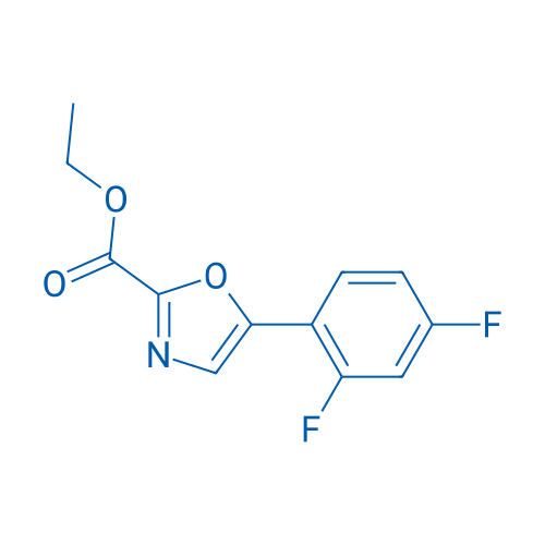 Ethyl 5-(2,4-difluorophenyl)oxazole-2-carboxylate 10g